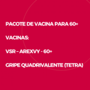 PACOTE DE VACINA PARA IDOSO - VSRGSK + GRIPET