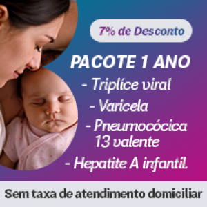 PACOTE DE VACINA DE 1 ANO