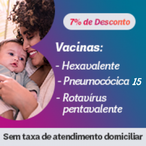 PACOTE DE VACINA DE 6 MESES - HEXA, ROTA5 E P15