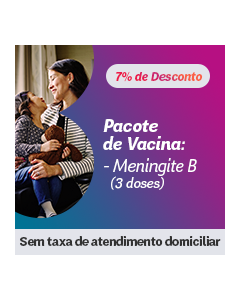 PACOTE DE VACINA MENINGITE B RECOMBINANTE - 3 DOSES