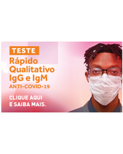 Teste rápido qualitativo IgG e IgM anti-COVID-19