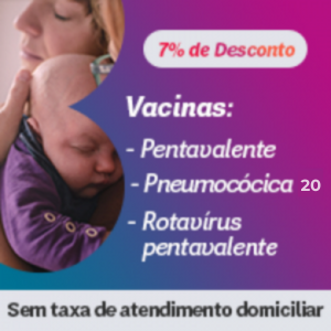 PACOTE DE VACINA DE 4 MESES - PENTA, ROTA5 E P20