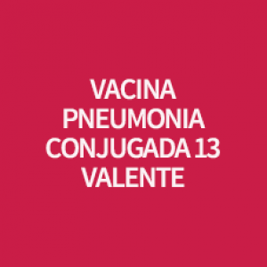 VACINA PNEUMONIA CONJUGADA 13-VALENTE