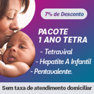 PACOTE DE VACINA 1 ANO TETRA