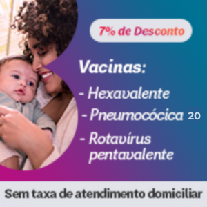 PACOTE DE VACINA DE 2 MESES - HEXA, ROTA5 E P20