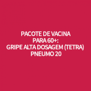 PACOTE DE VACINA PARA IDOSO - EFLUEL + P20